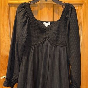 Elegant Black Dress for Girls